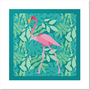 Flamingos Posters and Art